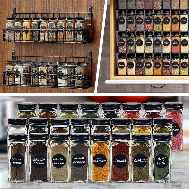 Glass Spice Shaker Bottles - Better You Zone