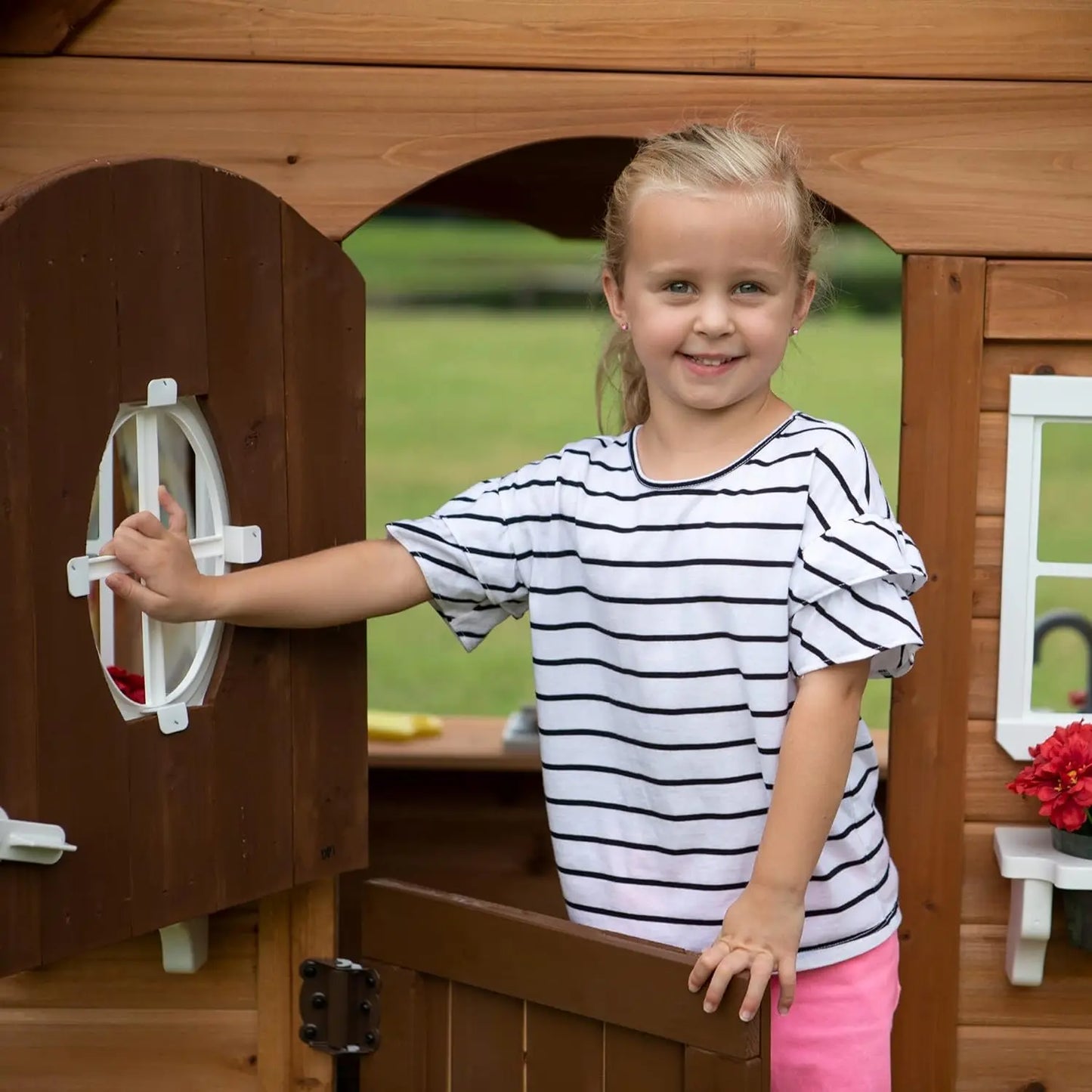 Cedar Wooden Playhouse